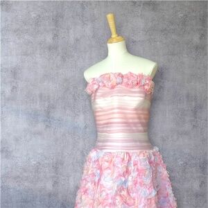 Tadashi Shoji Pink Party Dress, Size 6